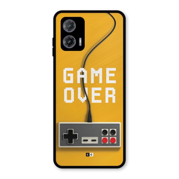 Game Over Remote Metal Back Case for Moto G73