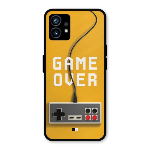 Game Over Remote Metal Back Case for Nothing Phone 1