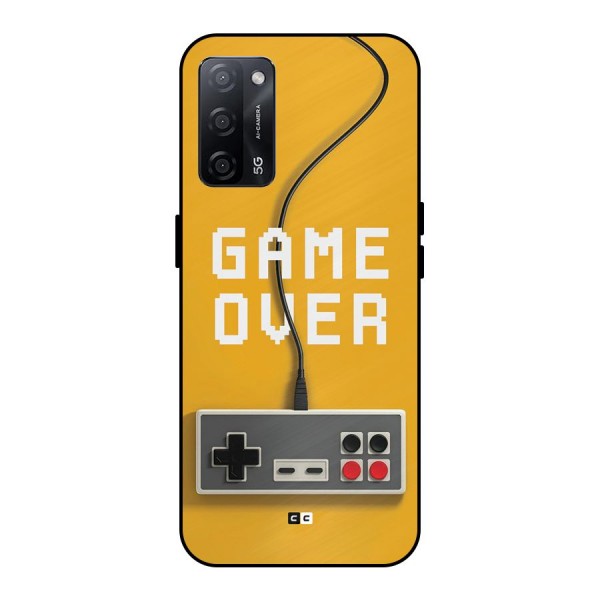 Game Over Remote Metal Back Case for Oppo A53s 5G