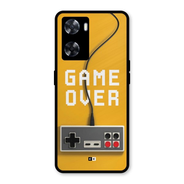 Game Over Remote Metal Back Case for Oppo A77