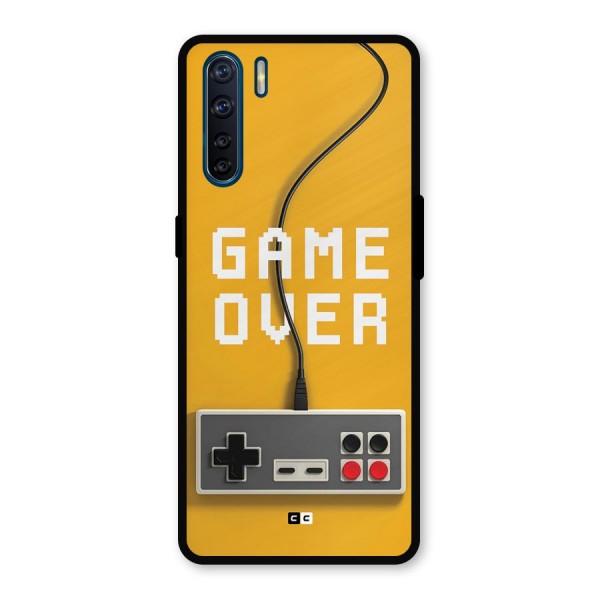 Game Over Remote Metal Back Case for Oppo F15