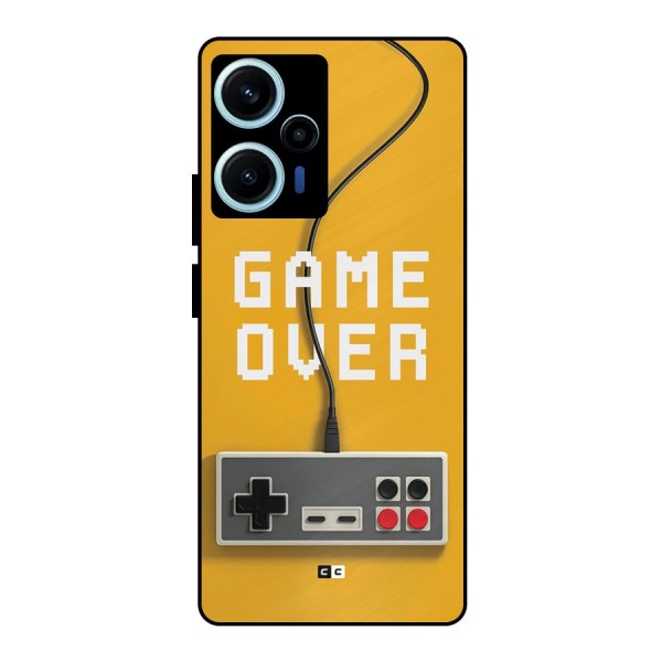 Game Over Remote Metal Back Case for Poco F5