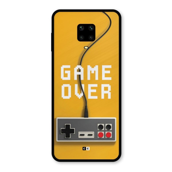 Game Over Remote Metal Back Case for Poco M2