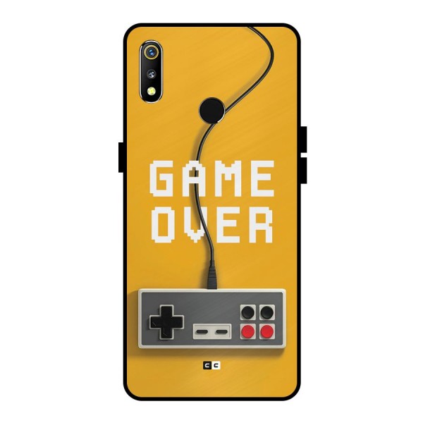 Game Over Remote Metal Back Case for Realme 3