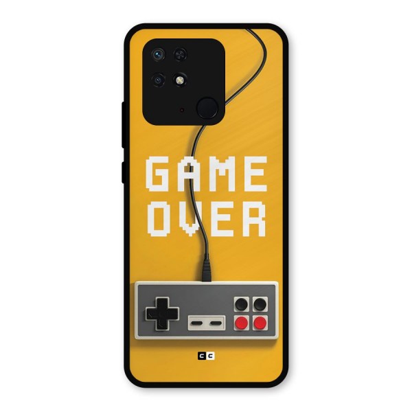 Game Over Remote Metal Back Case for Redmi 10