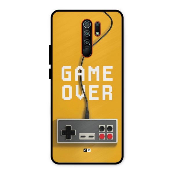 Game Over Remote Metal Back Case for Redmi 9 Prime