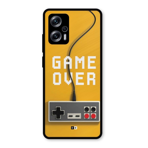 Game Over Remote Metal Back Case for Redmi K50i