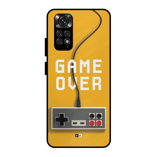Game Over Remote Metal Back Case for Redmi Note 11 Pro