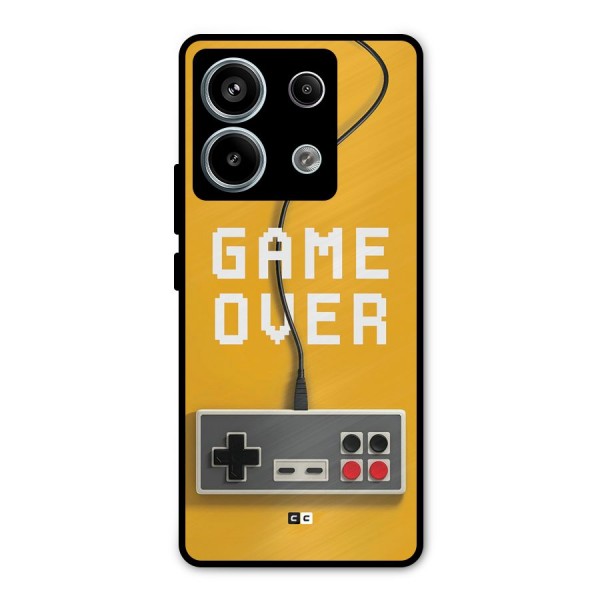 Game Over Remote Metal Back Case for Redmi Note 13 Pro 5G