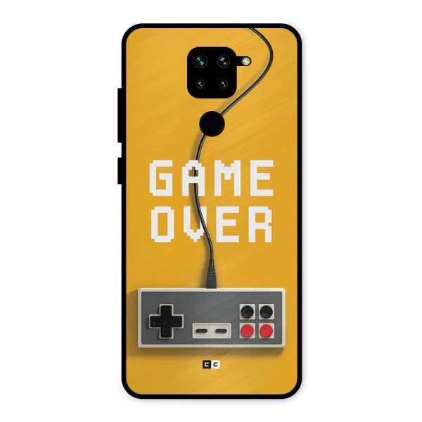 Game Over Remote Metal Back Case for Redmi Note 9