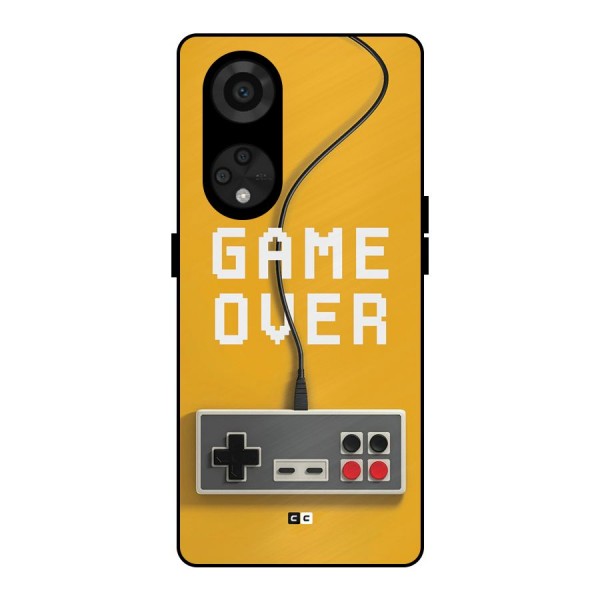 Game Over Remote Metal Back Case for Reno8 T 5G