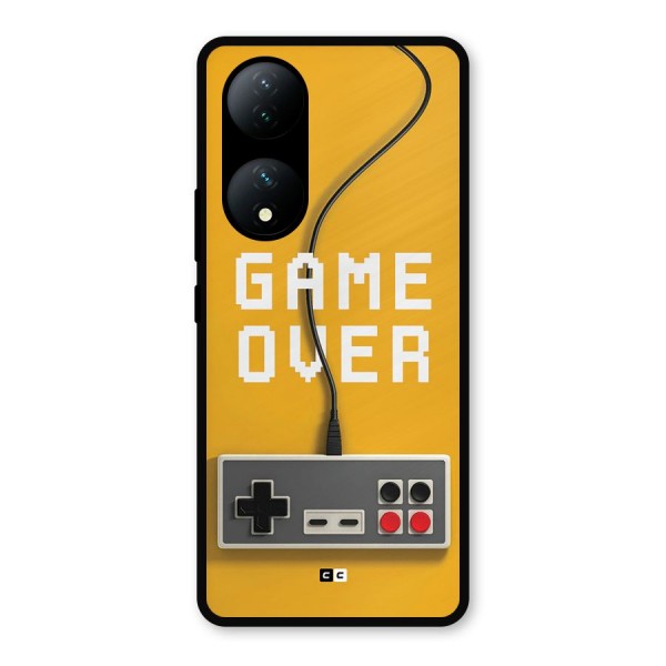 Game Over Remote Metal Back Case for Vivo T2