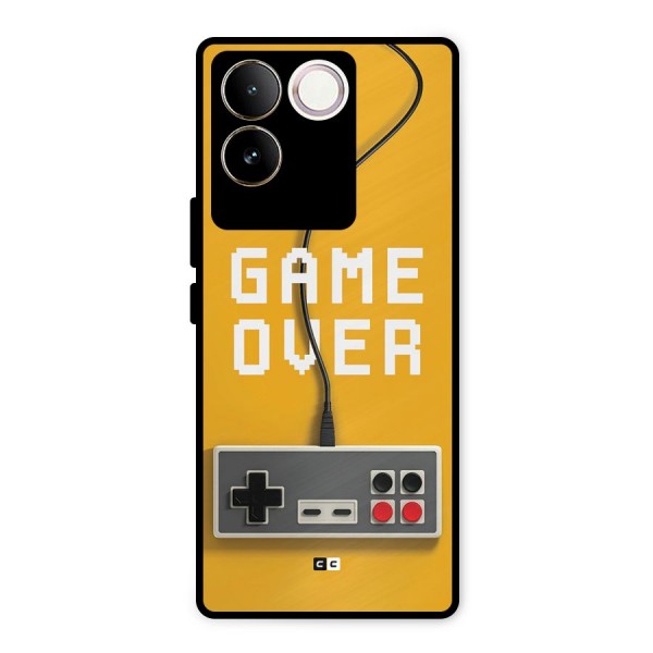 Game Over Remote Metal Back Case for Vivo T2 Pro