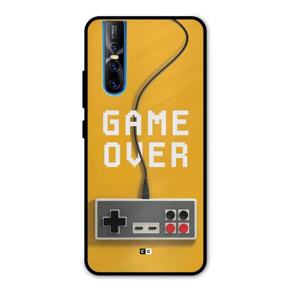 Game Over Remote Metal Back Case for Vivo V15 Pro