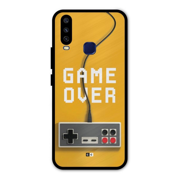 Game Over Remote Metal Back Case for Vivo Y12