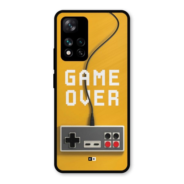 Game Over Remote Metal Back Case for Xiaomi 11i 5G