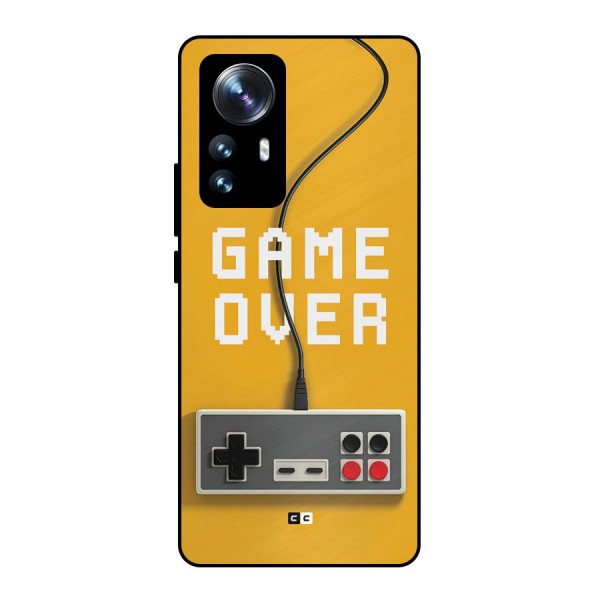 Game Over Remote Metal Back Case for Xiaomi 12 Pro