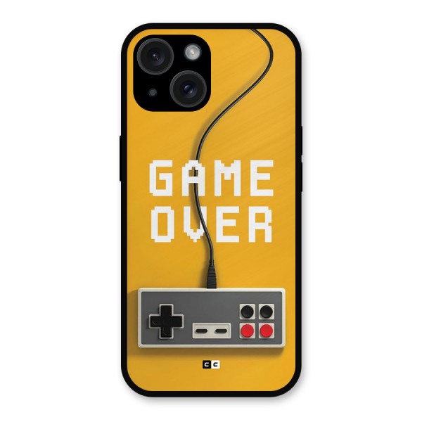 Game Over Remote Metal Back Case for iPhone 15