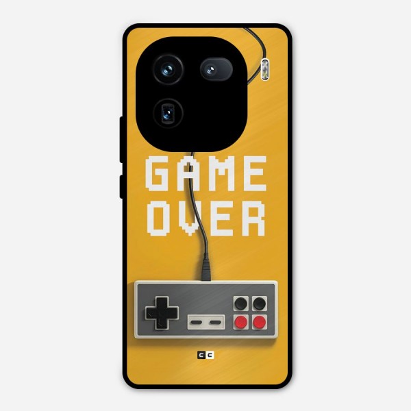 Game Over Remote Metal Back Case for iQOO 12