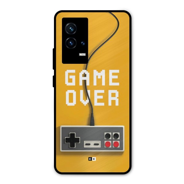 Game Over Remote Metal Back Case for iQOO 9 5G