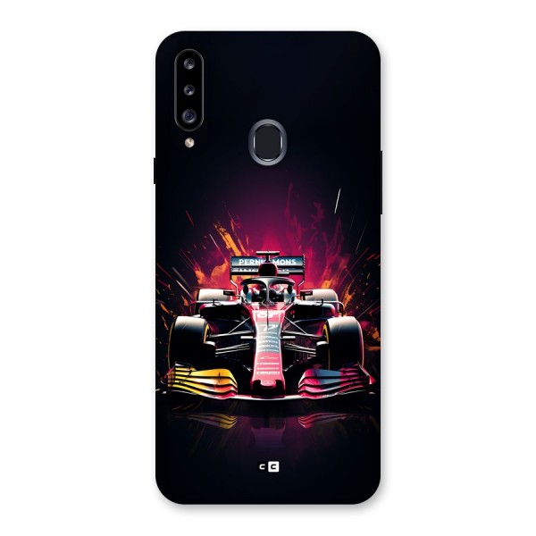 Game Racing Back Case for Galaxy A20s