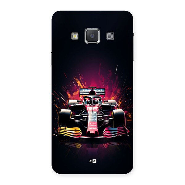 Game Racing Back Case for Galaxy A3