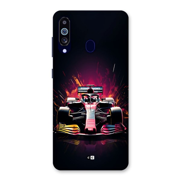 Game Racing Back Case for Galaxy A60