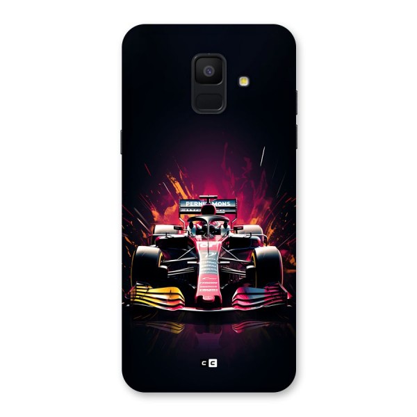 Game Racing Back Case for Galaxy A6 (2018)