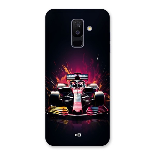 Game Racing Back Case for Galaxy A6 Plus