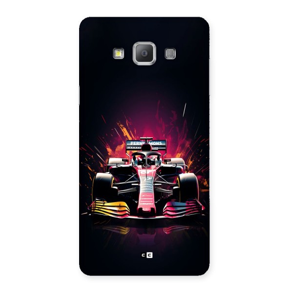 Game Racing Back Case for Galaxy A7