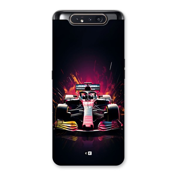 Game Racing Back Case for Galaxy A80