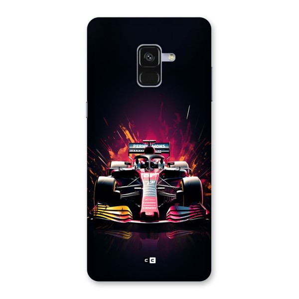 Game Racing Back Case for Galaxy A8 Plus