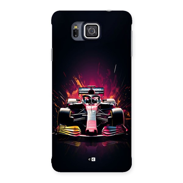 Game Racing Back Case for Galaxy Alpha