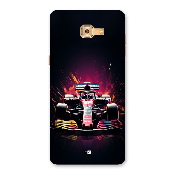 Game Racing Back Case for Galaxy C9 Pro