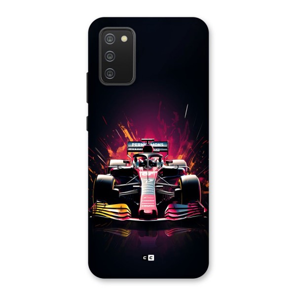 Game Racing Back Case for Galaxy F02s