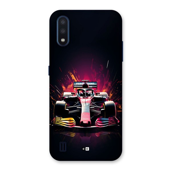 Game Racing Back Case for Galaxy M01