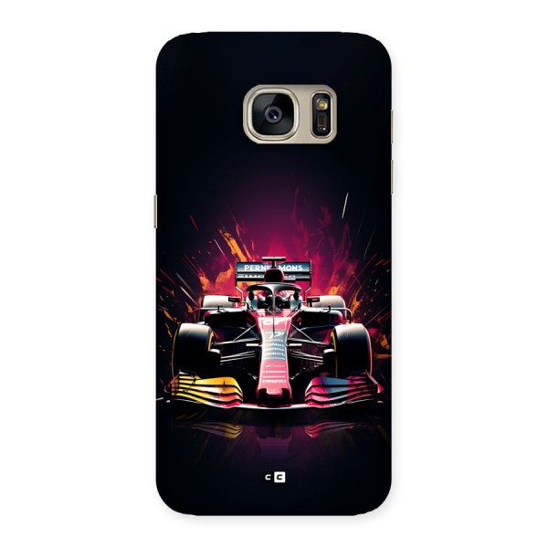 Game Racing Back Case for Galaxy S7