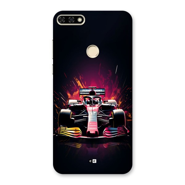 Game Racing Back Case for Honor 7A