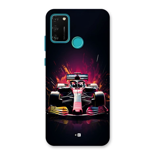 Game Racing Back Case for Honor 9A