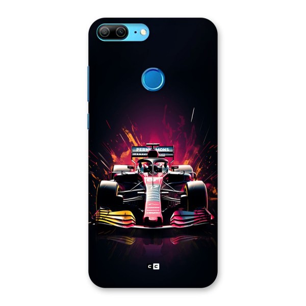 Game Racing Back Case for Honor 9 Lite