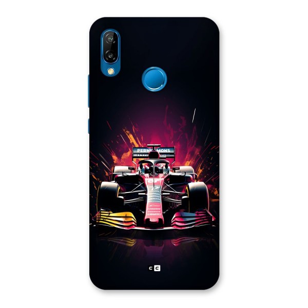 Game Racing Back Case for Huawei P20 Lite