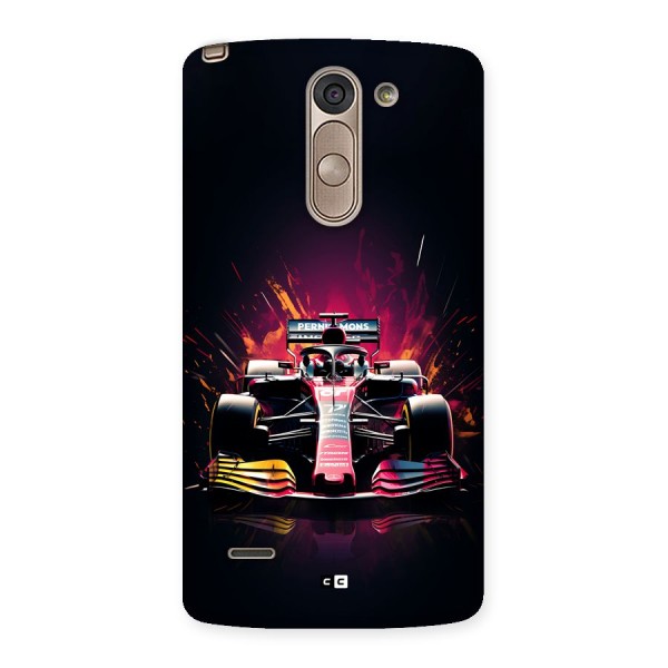 Game Racing Back Case for LG G3 Stylus