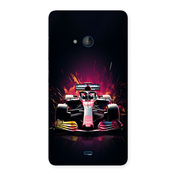 Game Racing Back Case for Lumia 540