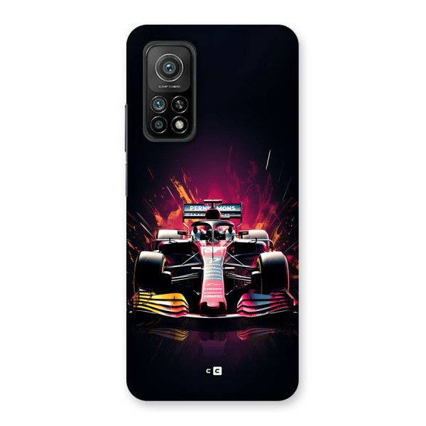 Game Racing Back Case for Mi 10T 5G