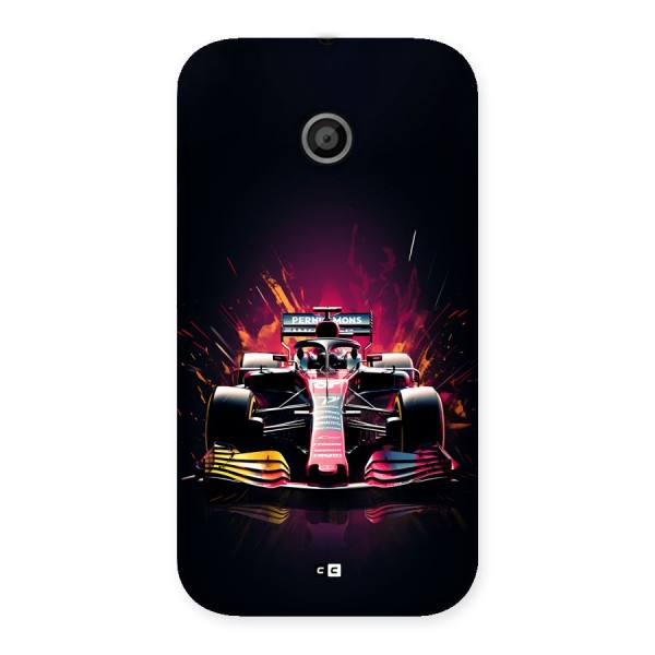 Game Racing Back Case for Moto E