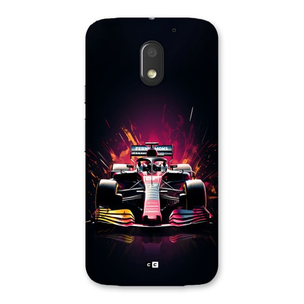 Game Racing Back Case for Moto E3 Power