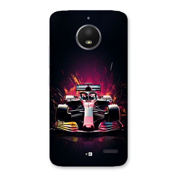 Game Racing Back Case for Moto E4