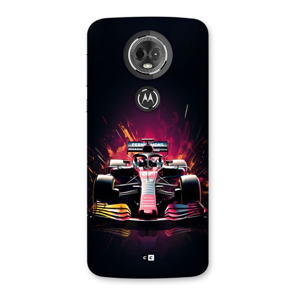 Game Racing Back Case for Moto E5 Plus