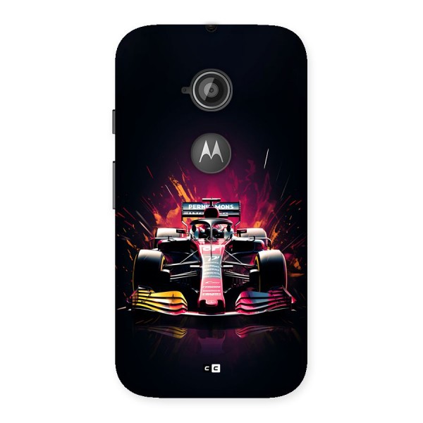 Game Racing Back Case for Moto E 2nd Gen