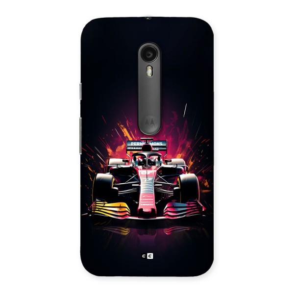 Game Racing Back Case for Moto G3